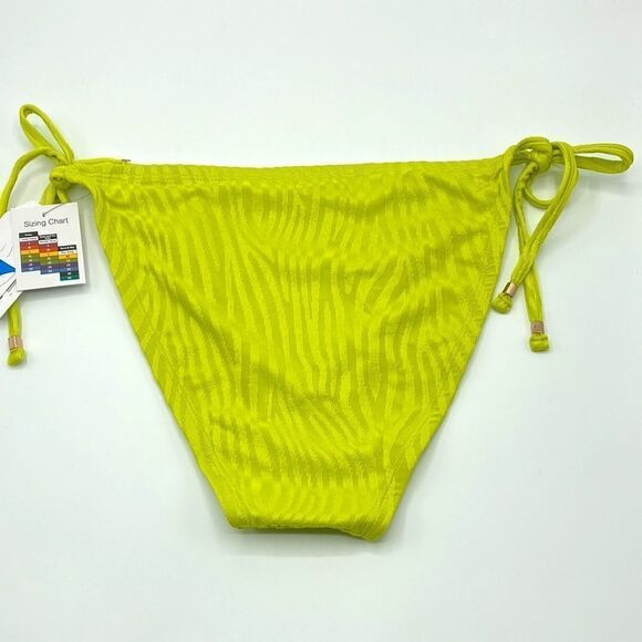 WOMENS UNDERWIRE TIE Top & Bottoms Bikini Swimsuit Bathing Suit 2-Piece Size M - Picture 5 of 5